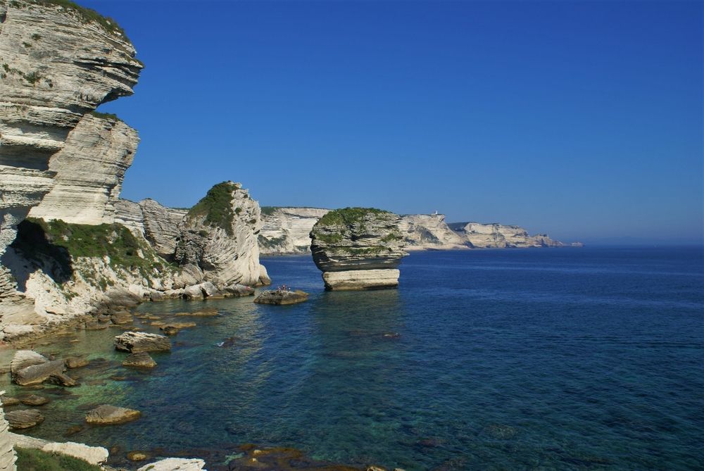 Le Grain de Sable, vu de la plage de Sutta Rocca