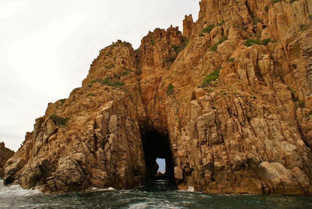 Les Calanche, vues de la mer