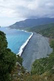 La plage de Nonza, vue de la tour - © Kalysteo.com