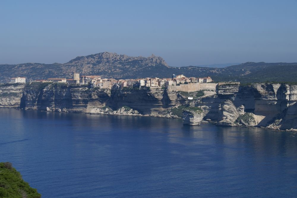 Point de vue sur Bonifacio