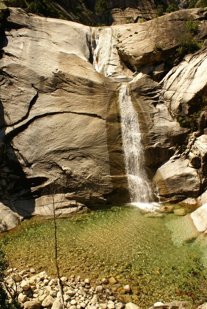 1ère grande cascade de Purcaraccia