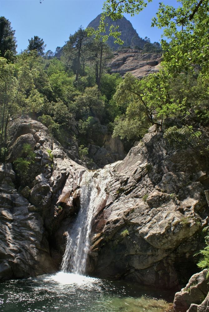 Petite cascade de Purcaraccia