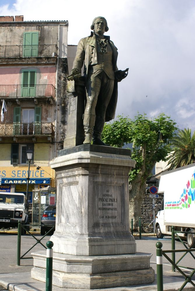 Statue de Pascal Paoli