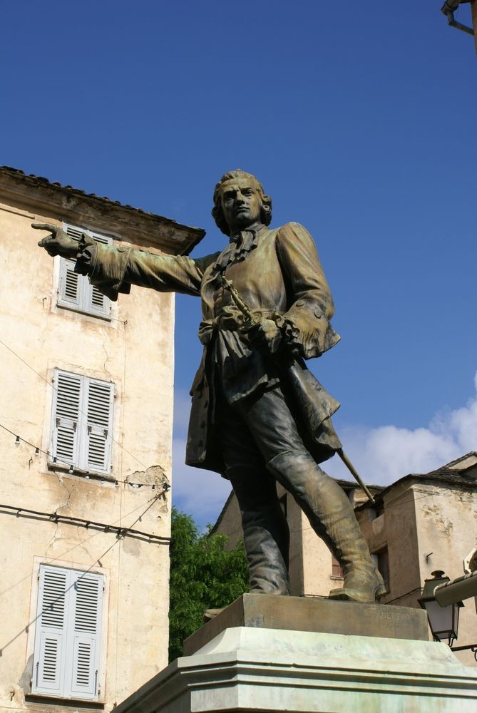 Statue de Jean-Pierre Gaffori