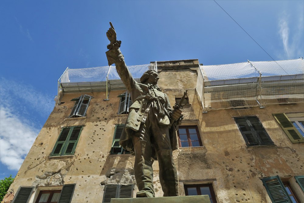 Statue de Jean-Pierre Gaffori