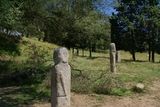 Alignement des cinq statues-menhirs - © Kalysteo.com