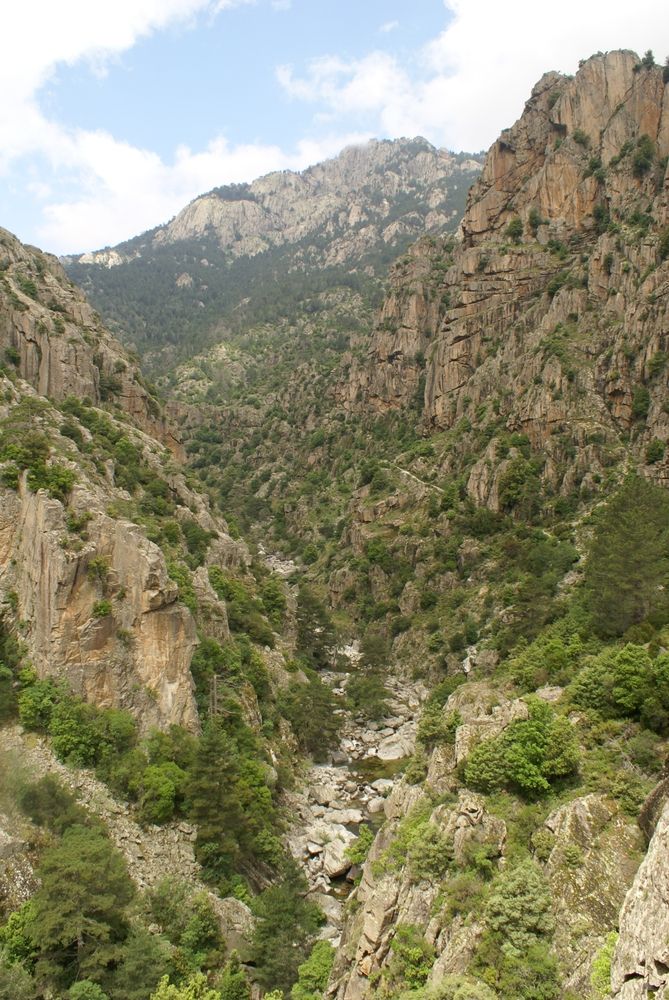 Les gorges du Tavignano