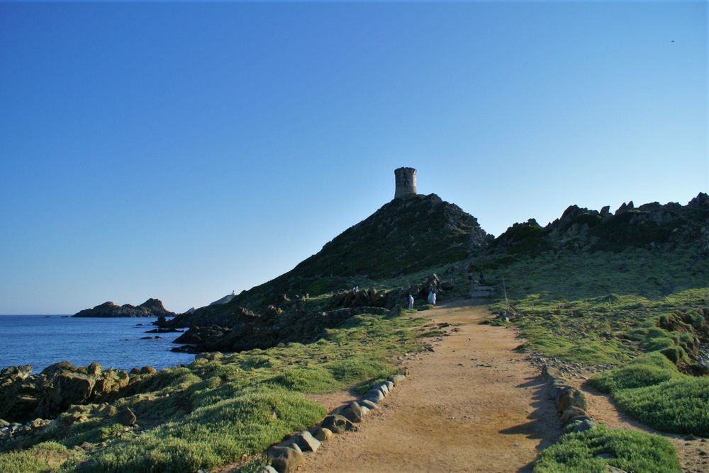 La pointe de la Parata et sa tour