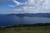 Le Cap Senino et la réserve de Scandola, vus du Belvédère de Saliccio Le Cap Senino et la réserve de Scandola, vus du Belvédère de Saliccio