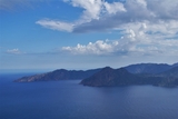 Le Cap Senino et la réserve de Scandola, vus du Belvédère de Saliccio Le Cap Senino et la réserve de Scandola, vus du Belvédère de Saliccio