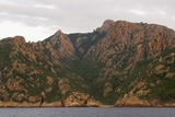 Les Calanche, vues de la mer Les Calanche, vues de la mer