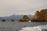 Les Calanche, vues de la mer Les Calanche, vues de la mer