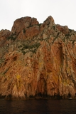 Les Calanche, vues de la mer Les Calanche, vues de la mer