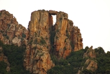 Le rocher du Château-Fort, vu de la mer Le rocher du Château-Fort, vu de la mer