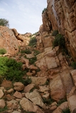 Montée en haut du Capo Rosso Montée en haut du Capo Rosso