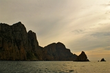 Le Capo Rosso, vu de la mer Le Capo Rosso, vu de la mer
