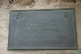 Plaque devant la maison de Christophe Colomb Plaque devant la maison de Christophe Colomb
