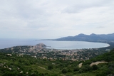 Baie de Calvi, vue de Notre Dame de la Serra Baie de Calvi, vue de Notre Dame de la Serra