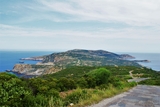 Pointe de la Revellata, vue de Notre Dame de la Serra Pointe de la Revellata, vue de Notre Dame de la Serra