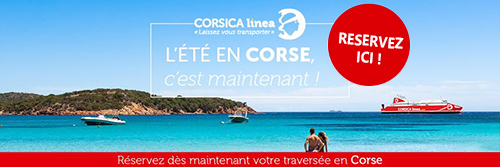 Traversées en ferry vers la Corse avec Corsica Linea